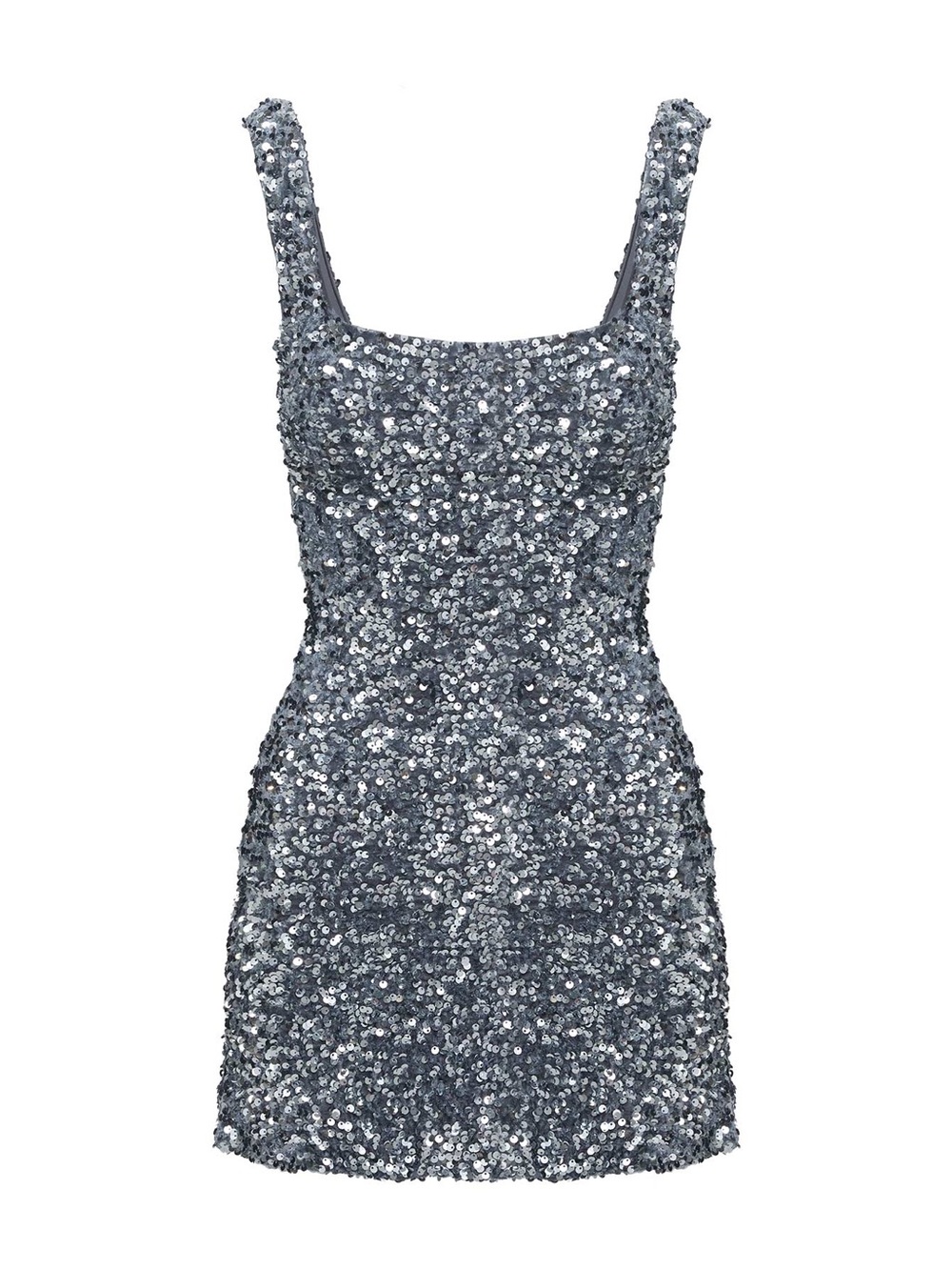Princess Polly Silver Sequin Tank Mini Dress - Picture 8 of 8